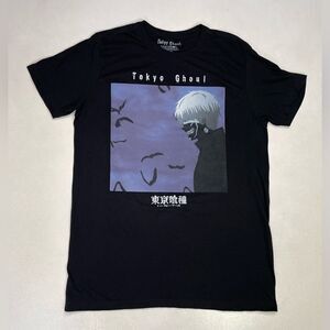 Tokyo Ghoul Graphic T-shirt Men Medium Black Short Sleeve